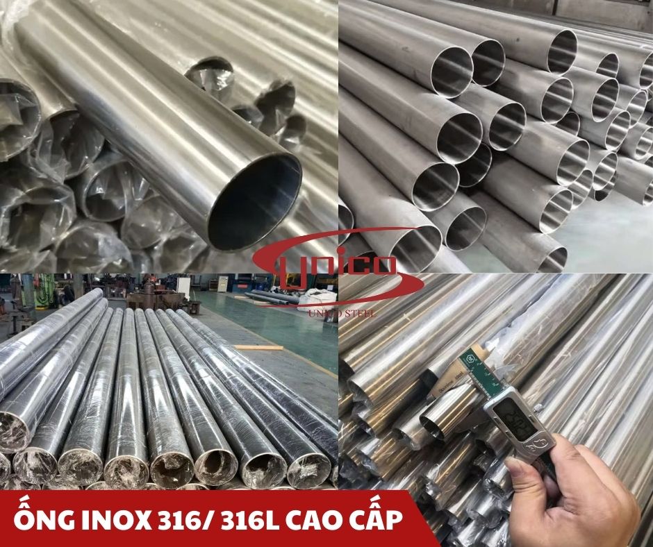 Ống inox 316/ 316L cao cấp - Unico Steel